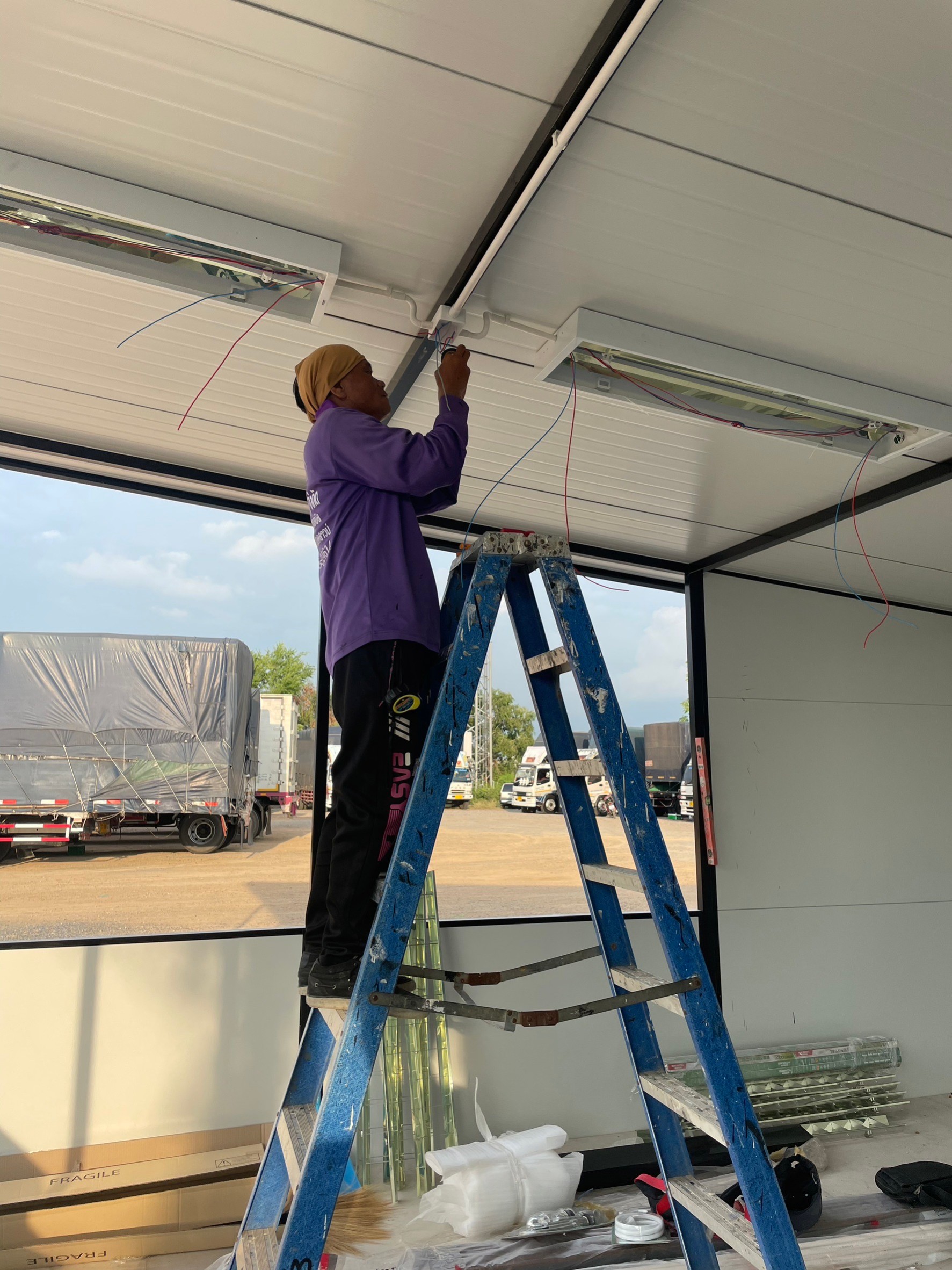 ออฟฟิศสำเร็จรูป ขนาด 5.40x9.10 เมตร อยุธยา