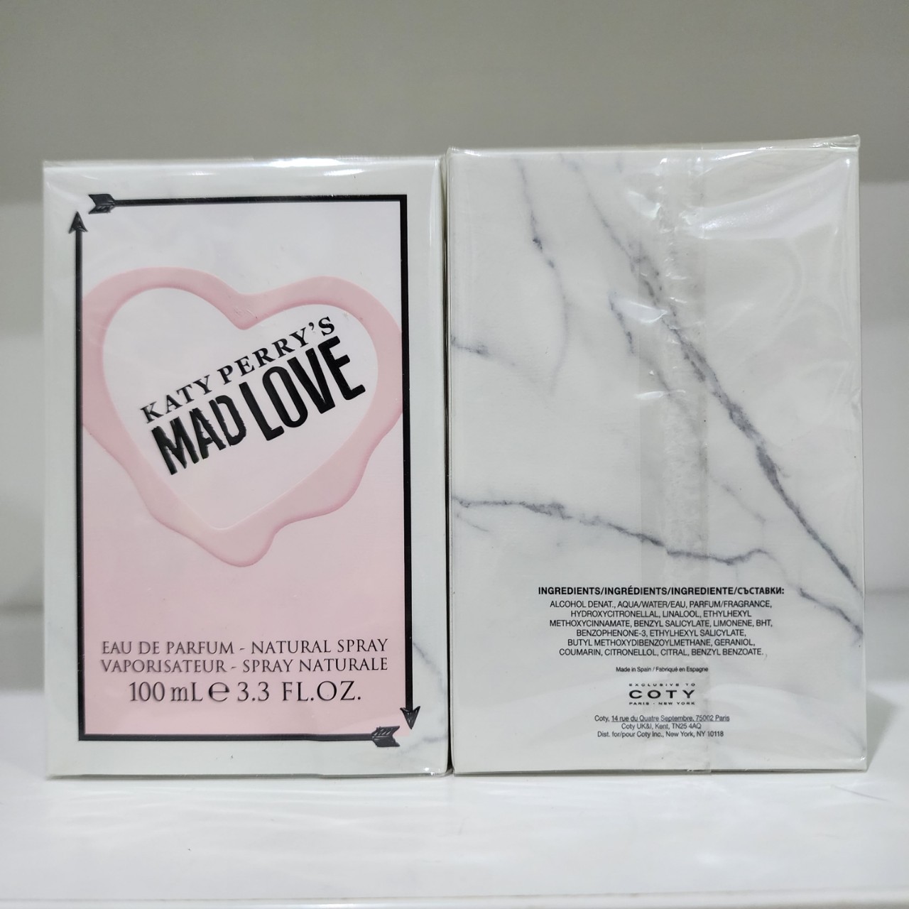 น้ำหอมแท้ Katy Perry Mad Love EDP 100ml กล่องซีล