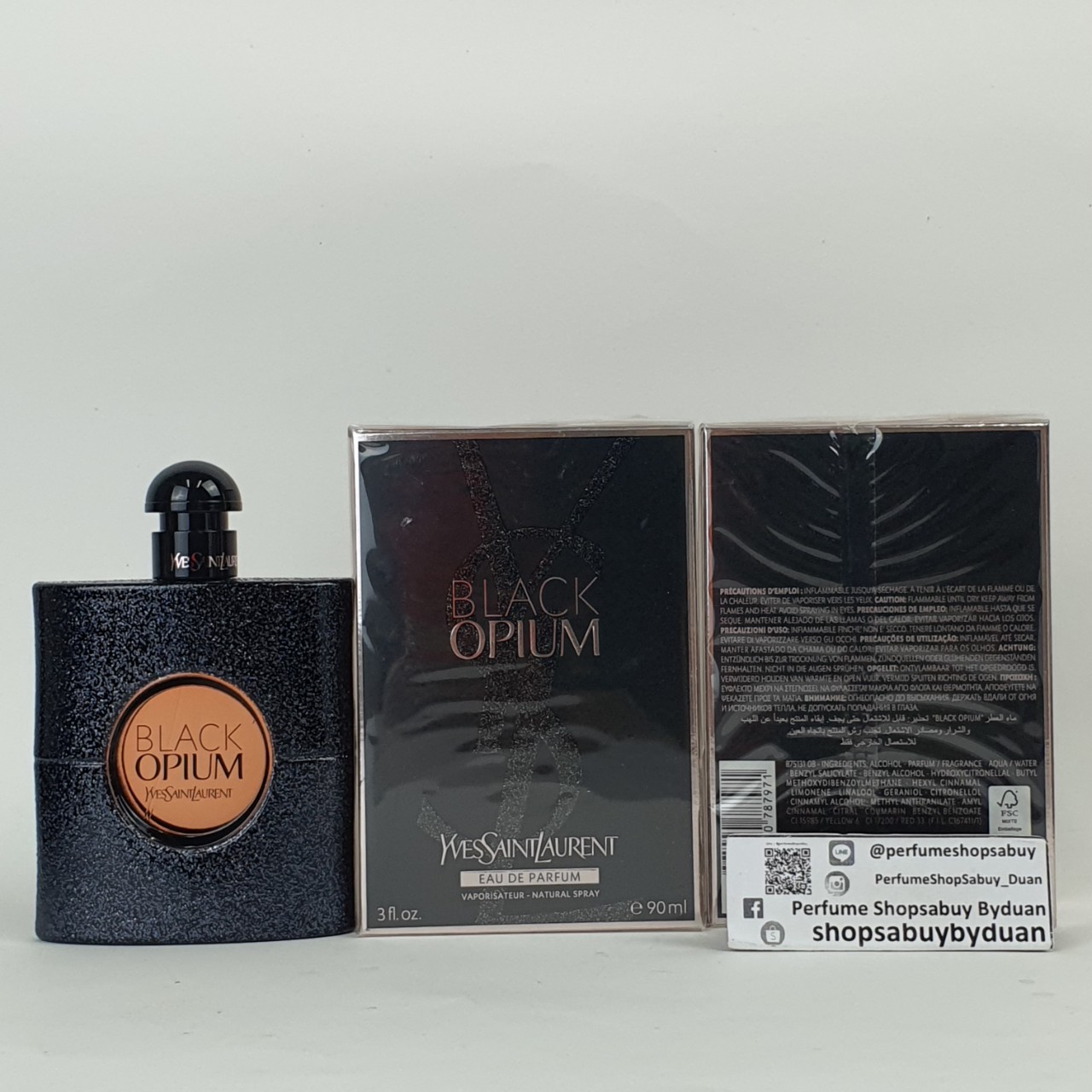 น้ำหอมแท้แบ่งขาย YSL Black Opium Eau De Parfum for women💕Travel Size #แบบทดลอง