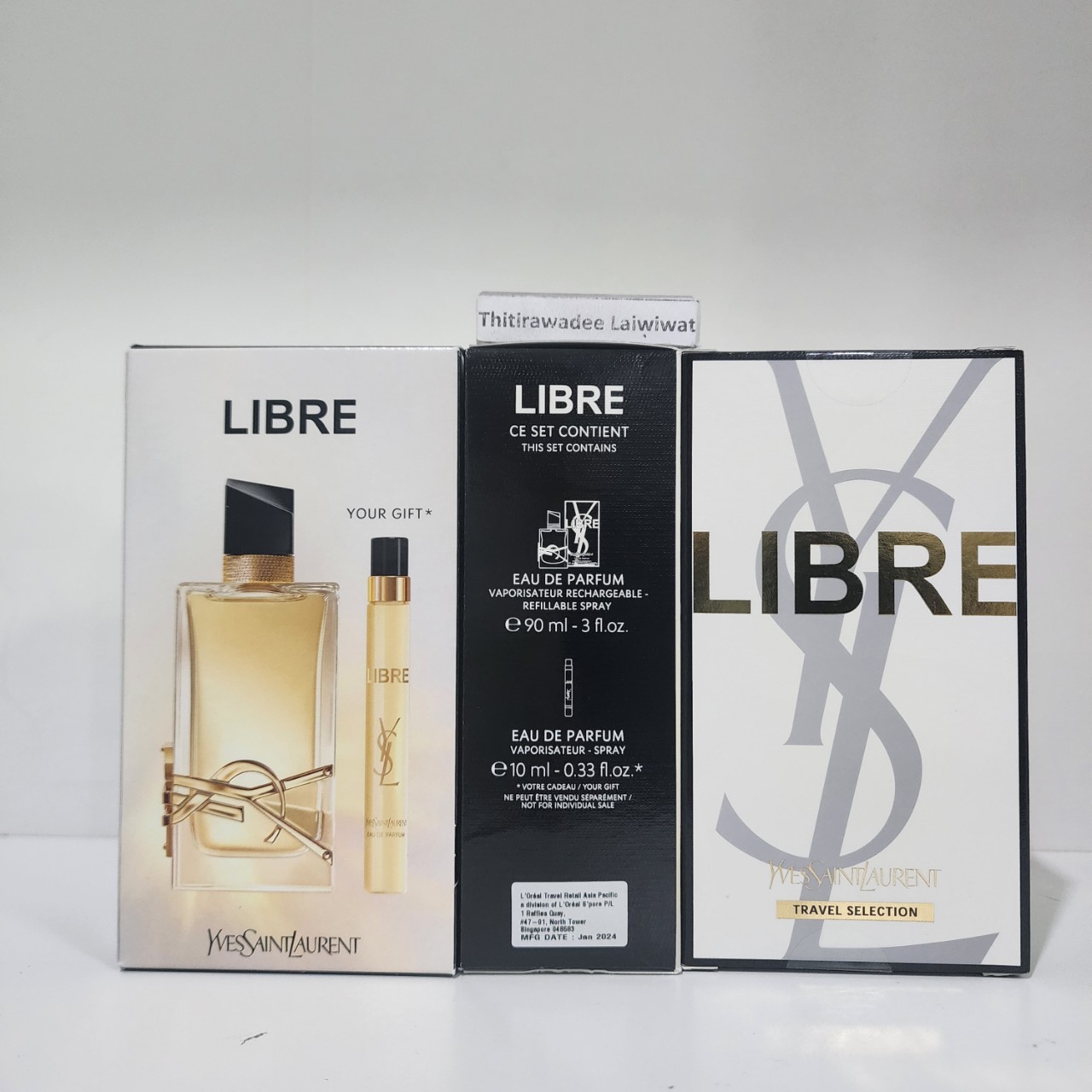 น้ำหอมแท้ YSL Libre EDP Set 90ml+10ml กล่องจริง