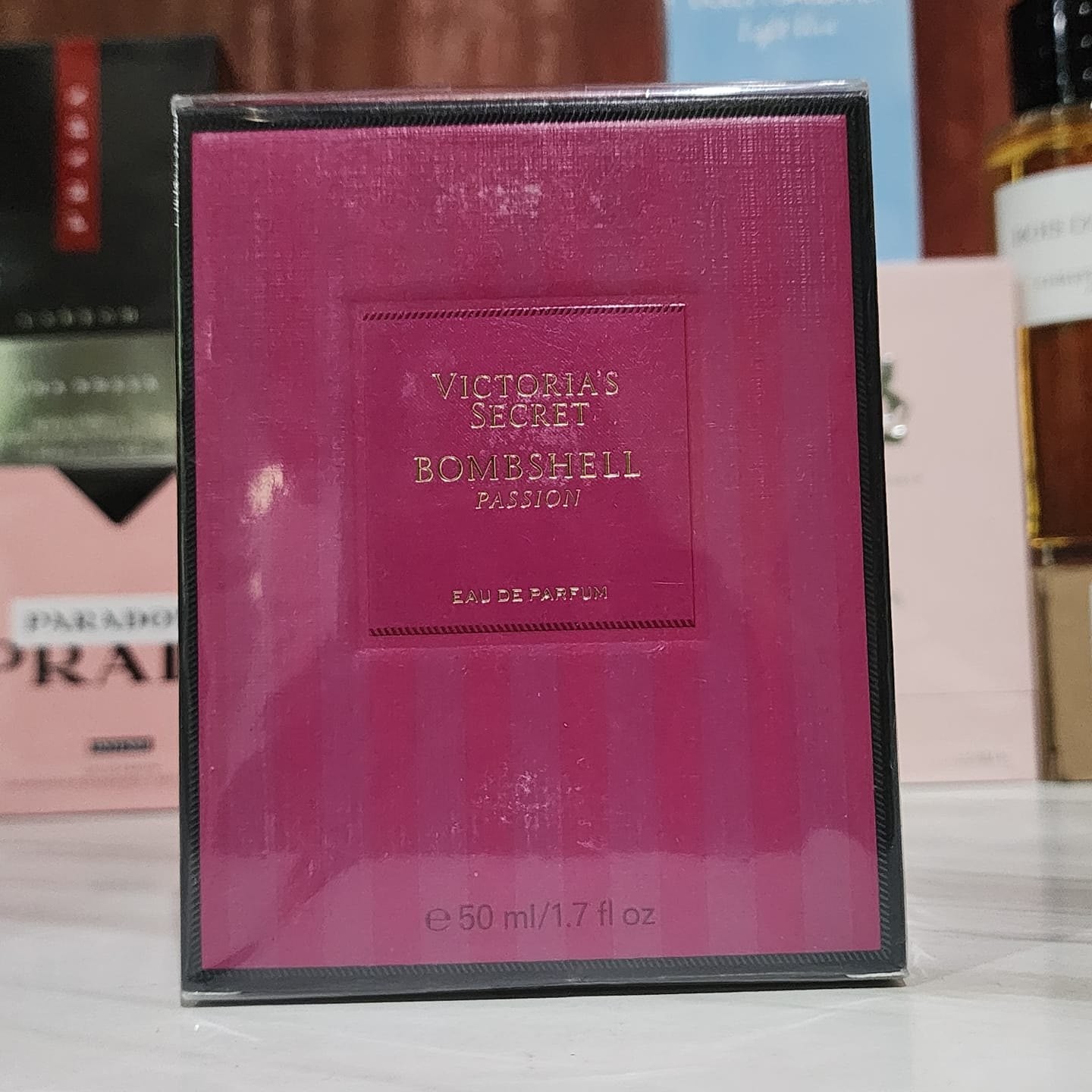 น้ำหอมแท้ Victoria's Secret Bombshell Passion EDP 50ml กล่องซีล
