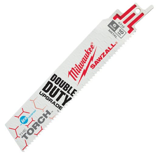 Milwaukee TORCH Iced Hardened 48-00-47xx ใบเลื่อยซอว์ซอลตัดเหล็ก 10 14 TPI บรรจุ 5ใบ/ชุด มิลวอคกี้