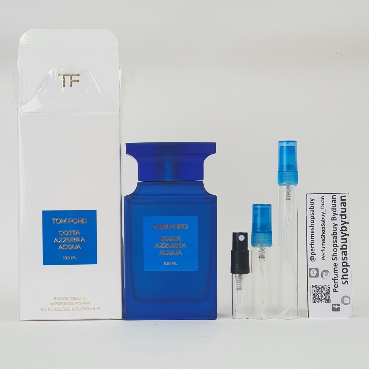 น้ำหอมแท้แบ่งขาย Tom Ford Costa Azzurra Acqua EDT💕Travel Size #แบบทดลอง