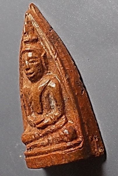 พระกลีบบัวเล็ก เนื้อดิน หลวงพ่อแดง วัดทุ่งคอก สุพรรณบุรี