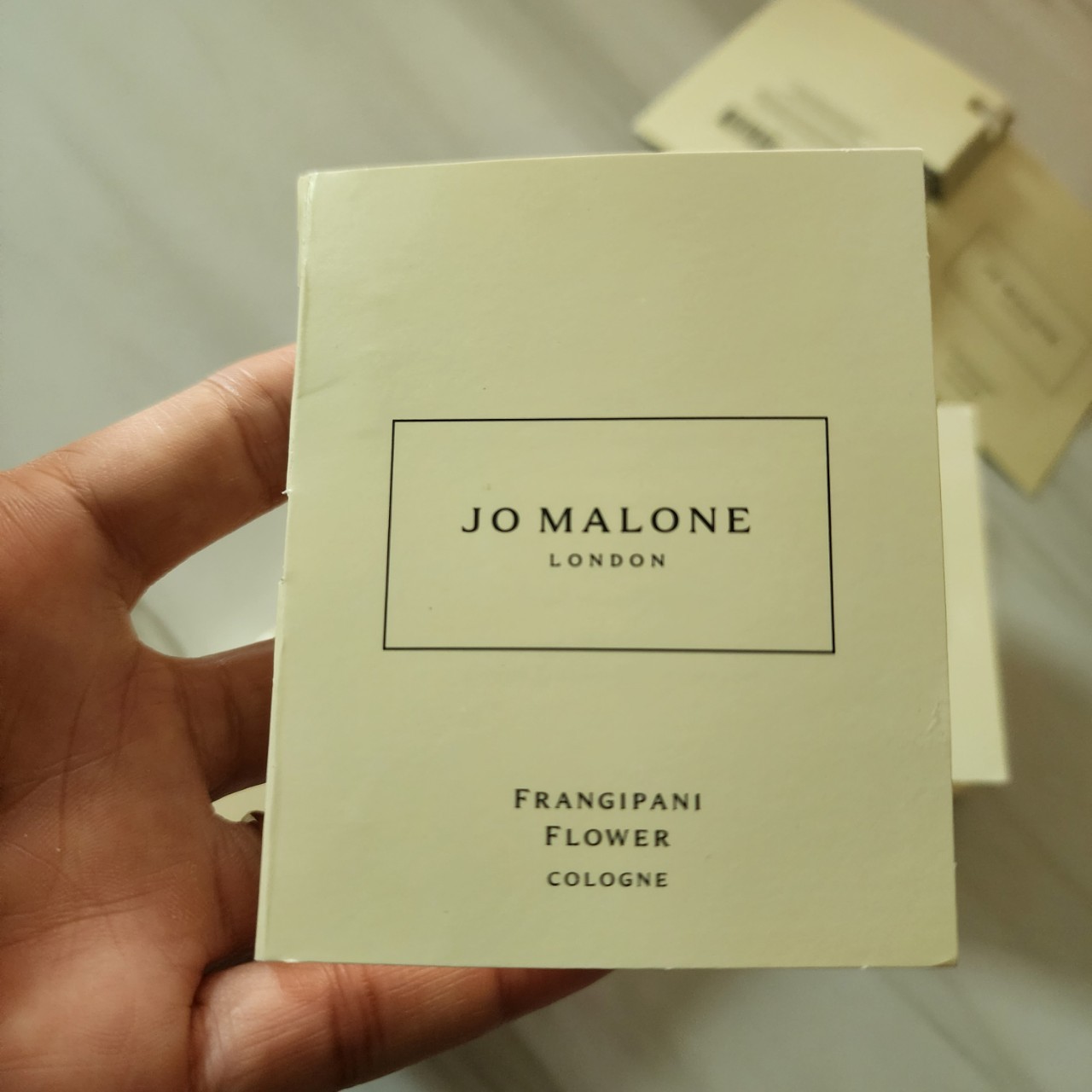 น้ำหอมไวออลหลอดทดลอง Jo Malone Frangipani Flower 1.5ml Spray Sample Vial แบบหลอดทดลอง น้ำหอมไวออลแบบหลอด