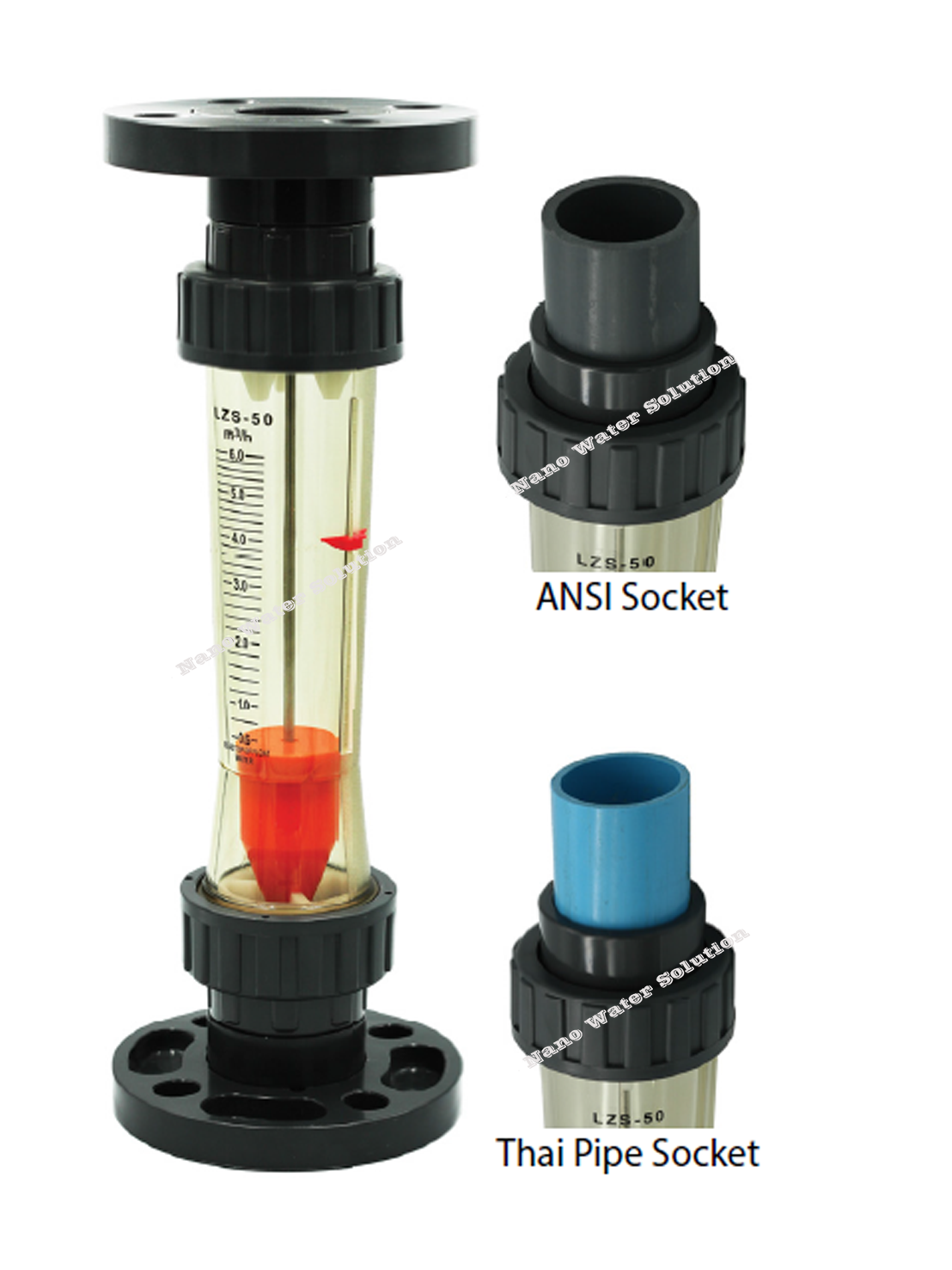 LZS Series Pipeline Flowmeter สำหรับงานน้ำ