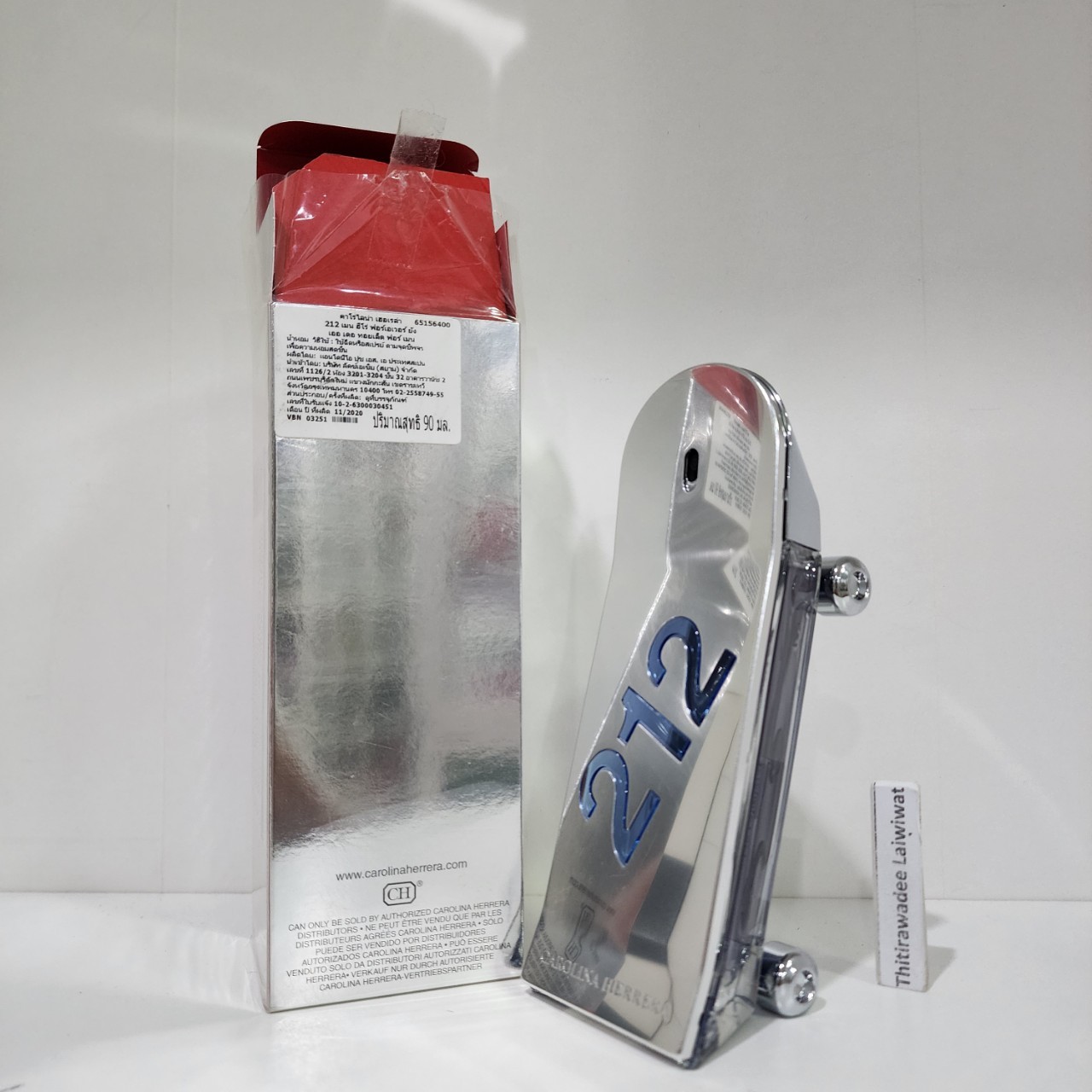 น้ำหอมแท้แบ่งขาย Carolina Herrera 212 Heroes Forever Young EDT 💕Travel Size แบบทดลอง