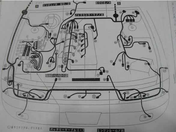 วงจรไฟฟ้า Wiring Diagram เครื่องยนต์ Nissan SR20DE, SR20DET S14 (ญี่ปุ่น)