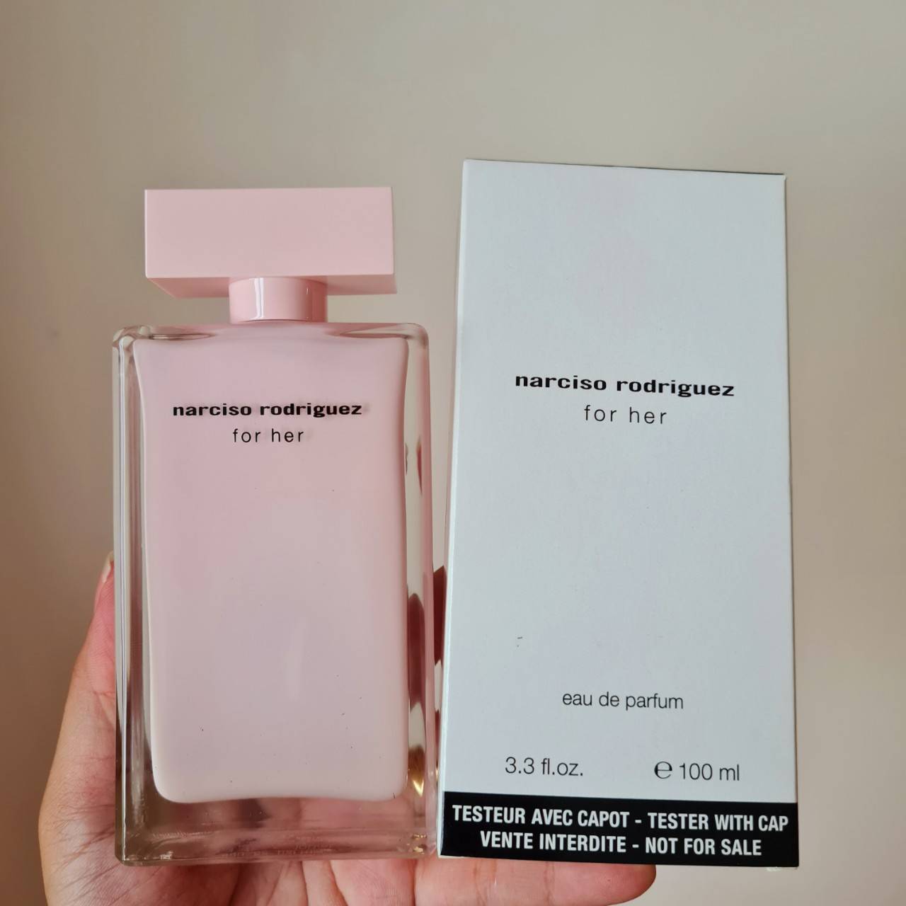 น้ำหอมแท้ Narciso Rodriguez for Her EDP 100ml กล่องเทสเตอร์