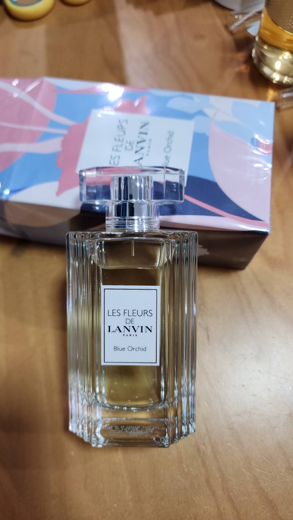 น้ำหอมแท้ Lanvin Les Fleurs blue orchid 90ml กล่องซีล