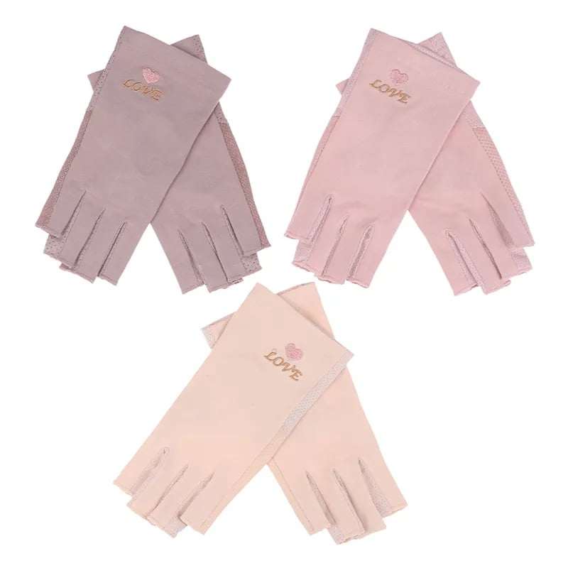 ถุงมือใส่อบเล็บมือ ถุงมือป้องกันUV ใส่ป้องกันความร้อนขณะอบเล็บ จำนวน1คู่