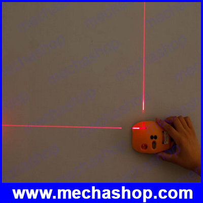 วัดระดับน้ำเลเซอร์ พร้อมขาตั้ง เลเซอร์มุมฉาก MiNi mouse type 2 Line Laser level with stand