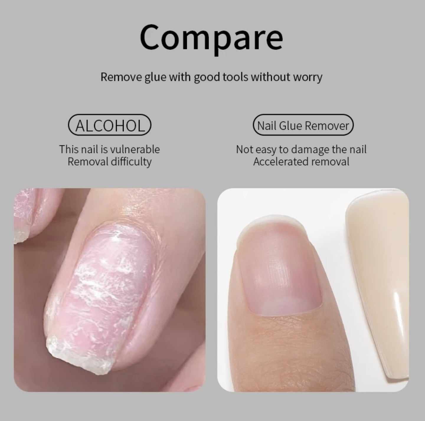 น้ำยาละลายกาว น้ำยาถอดเล็บPVC แบบสเปรย์ 60ml