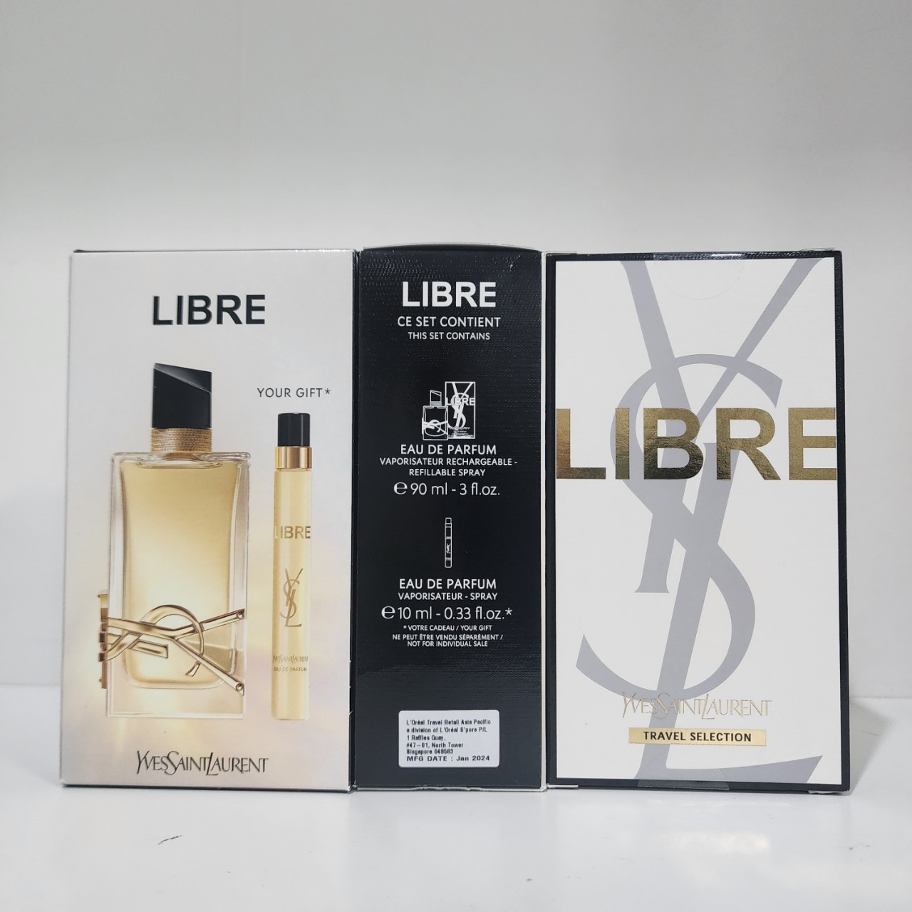 น้ำหอมแท้ YSL Libre EDP Set 90ml+10ml กล่องจริง