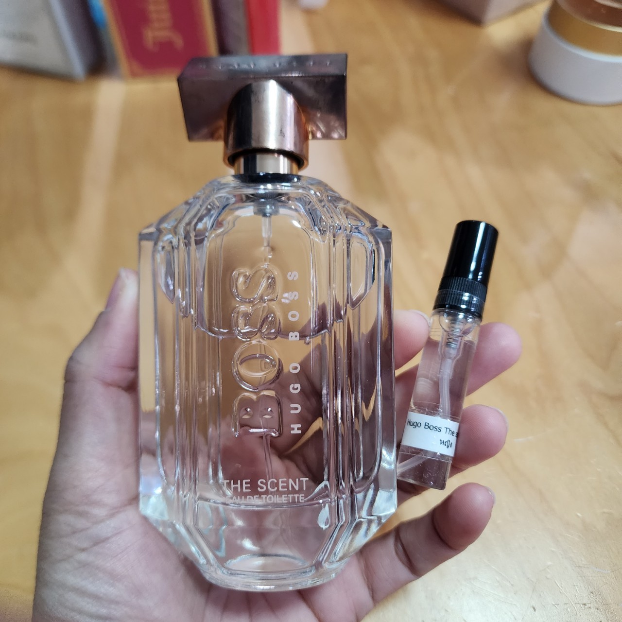 น้ำหอมแท้แบ่งขาย Hugo Boss The Scent For Her Eau De Toilette 💕Travel Size #แบบทดลอง