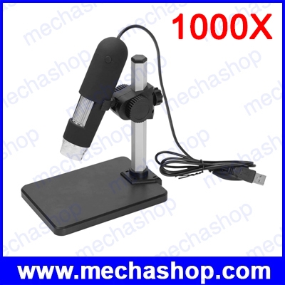 กล้องไมโครสโคปดิจิตอล 1000X Digital Microscope USB Microscope Magnifier With 8 LED lights Microscope Endoscope Magnifier Video Camera