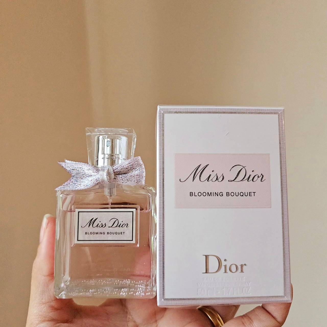 น้ำหอมแท้ Christian Dior Miss Dior Blooming Bouquet edt 50ml กล่องซีล โบว์ผ้า