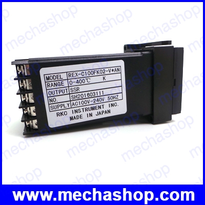 เทมเพอเรเจอร์คอนโทรล ควบคุณอุณหภูมิ PID Digital Temperature Control Controller Thermocouple REX-C100FK02-V*AN เอาพุทโซลิสเตทรีเลย์