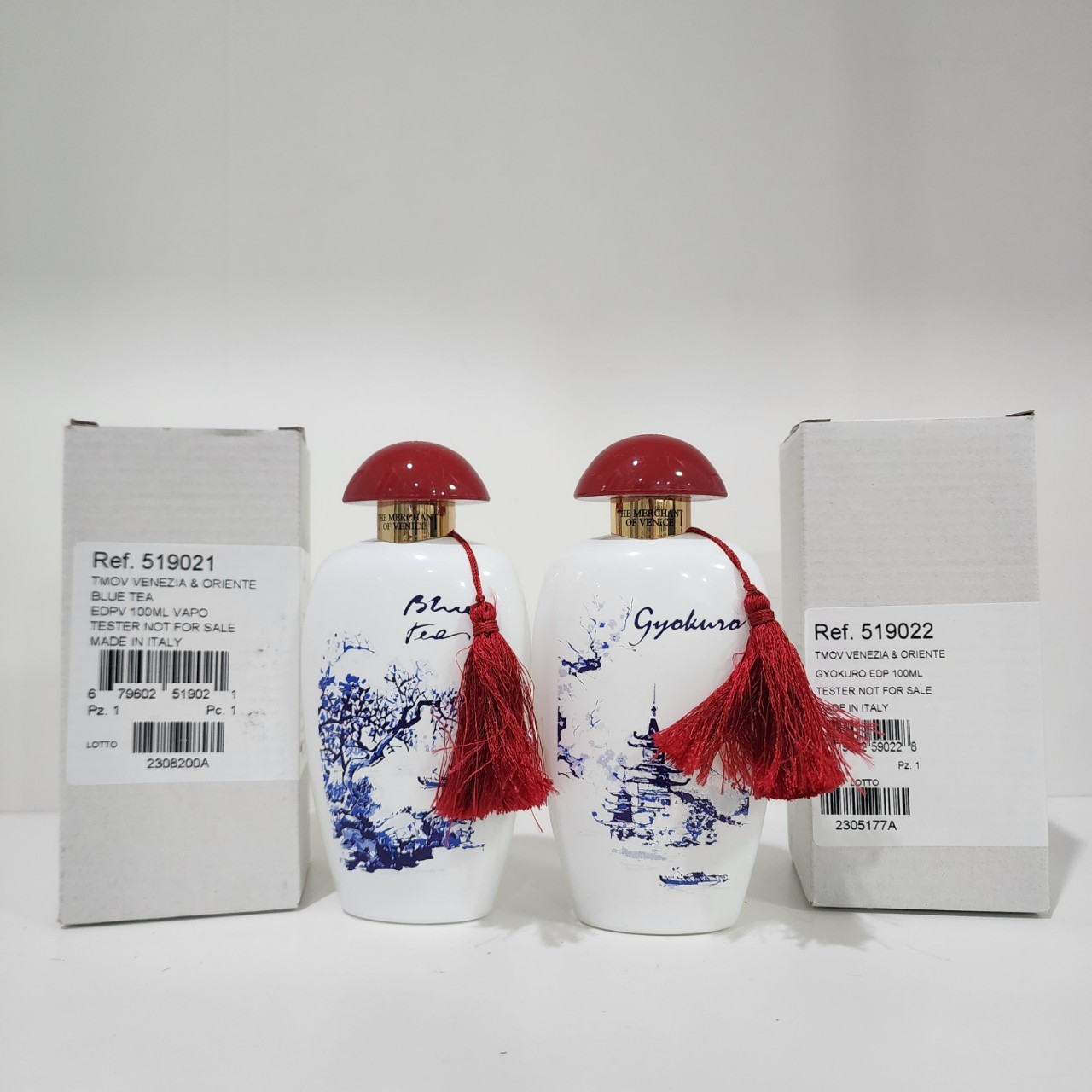 น้ำหอมแท้ The Merchant Of Venice Blue Tea 100ml กล่องทสเตอร์