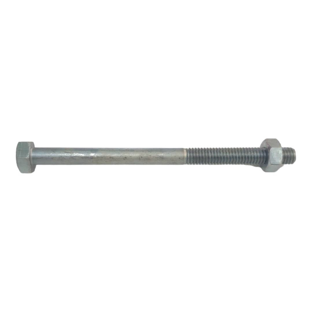 น้อตเสาไฟ้ฟ้าหัวเหลี่ยม 1/2"x7" ชุบซิงค์