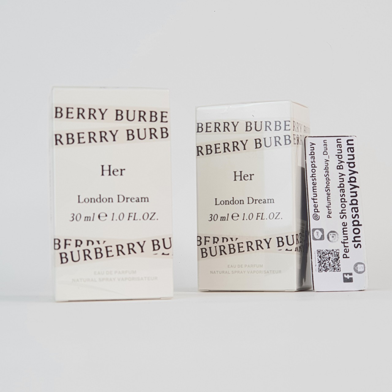 น้ำหอมแท้ Burberry Her EDP ขนาด 50ml กล่องซีล