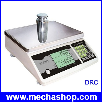 เครื่องชั่งนับจำนวน เครื่องชั่งตั้งโต๊ะ ระบบอิเล็กทรอนิกส์ DRC Counting Scales 3kg/0.1g, 6kg/0.2g, 15kg/0.5g, 30kg/1g จานสแตนเลส 218x260mm ยี่ห้อ CST รุ่น DRC