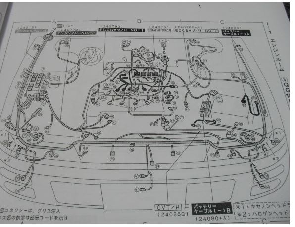 หนังสือ WIRING DIAGRAM NISSAN BLUEBIRD ปี 98