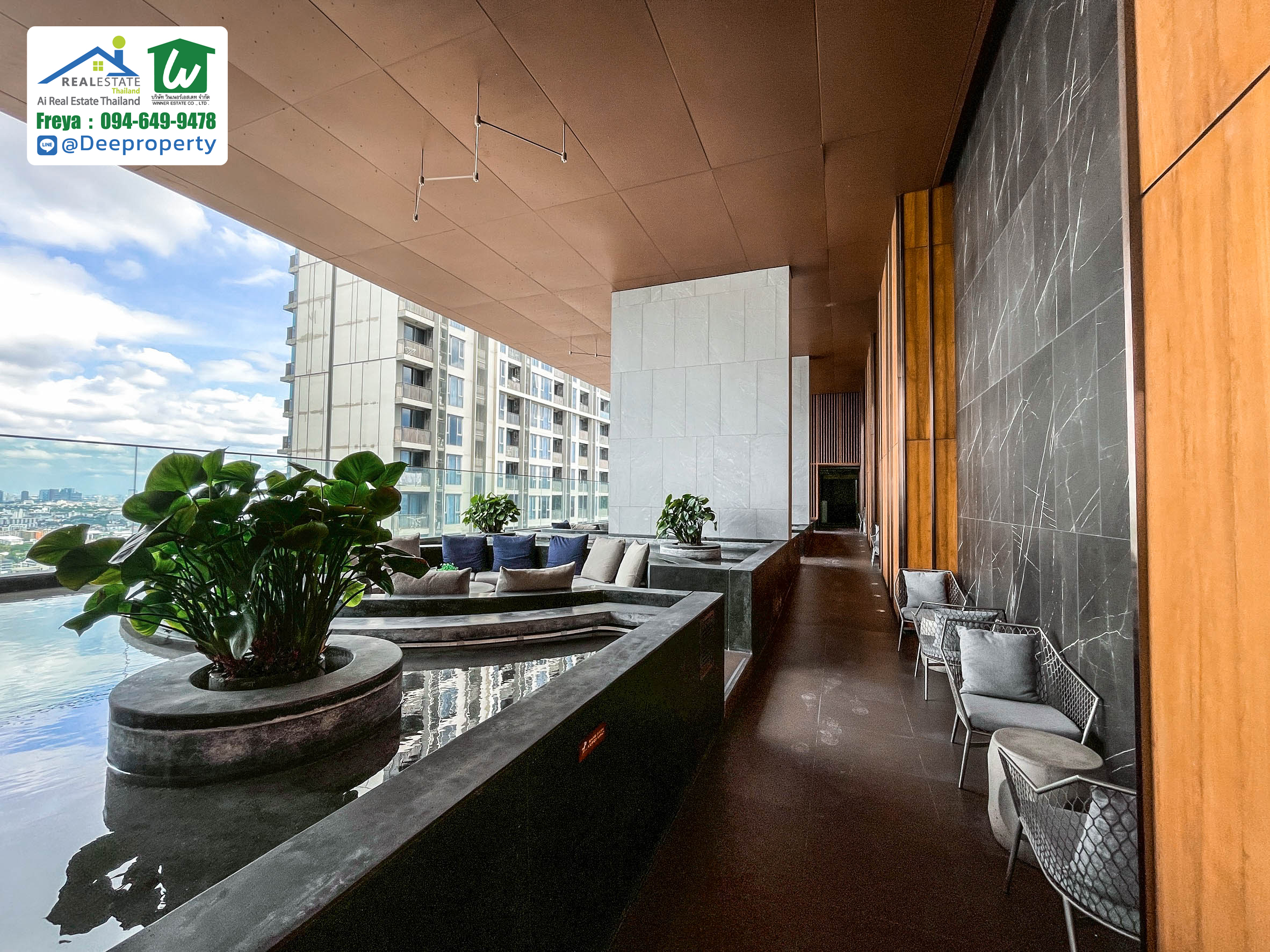 ให้เช่า! คอนโดหรู Whizdom Inspire Sukhumvit ใกล้รถไฟฟ้า BTS เดินเพียง 5 นาที