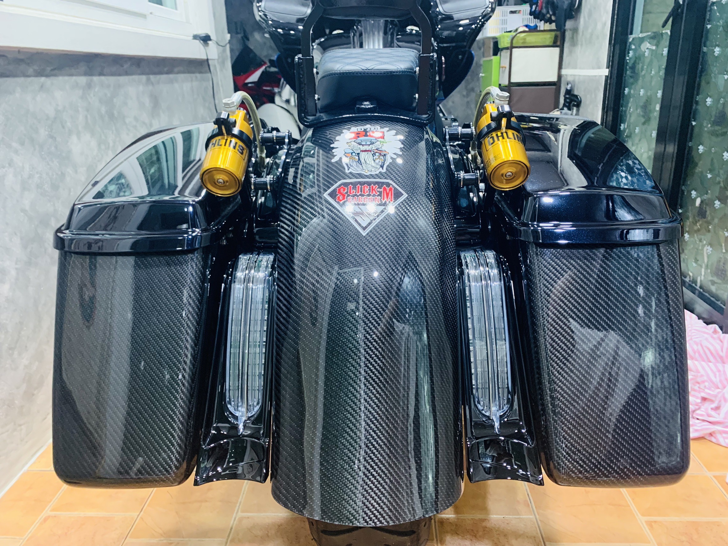 Bagger Race Weight Rear Fender 2009-2021