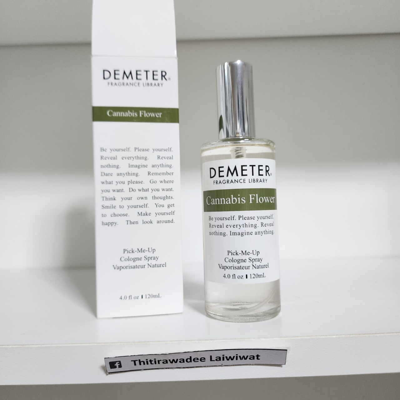 น้ำหอมแท้ Demeter Cannabis Flower cologne Spray 120ml กล่องจริง