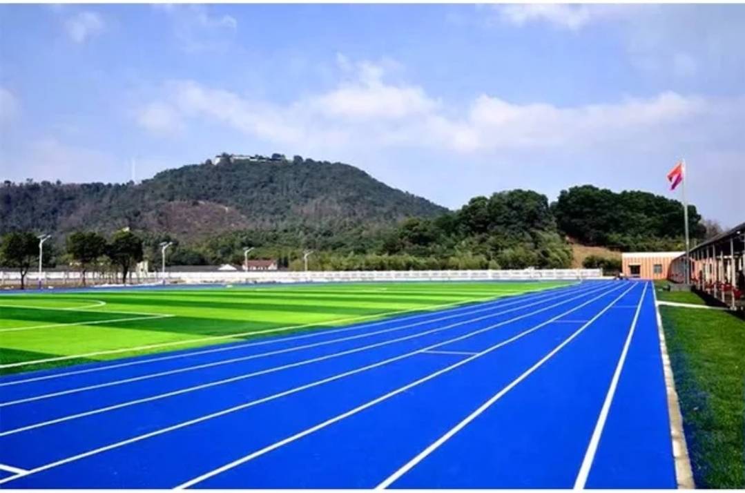 แผ่นยางปูพื้นลู่วิ่งกรีฑา พื้นยางสังเคราะห์ หนา20mm