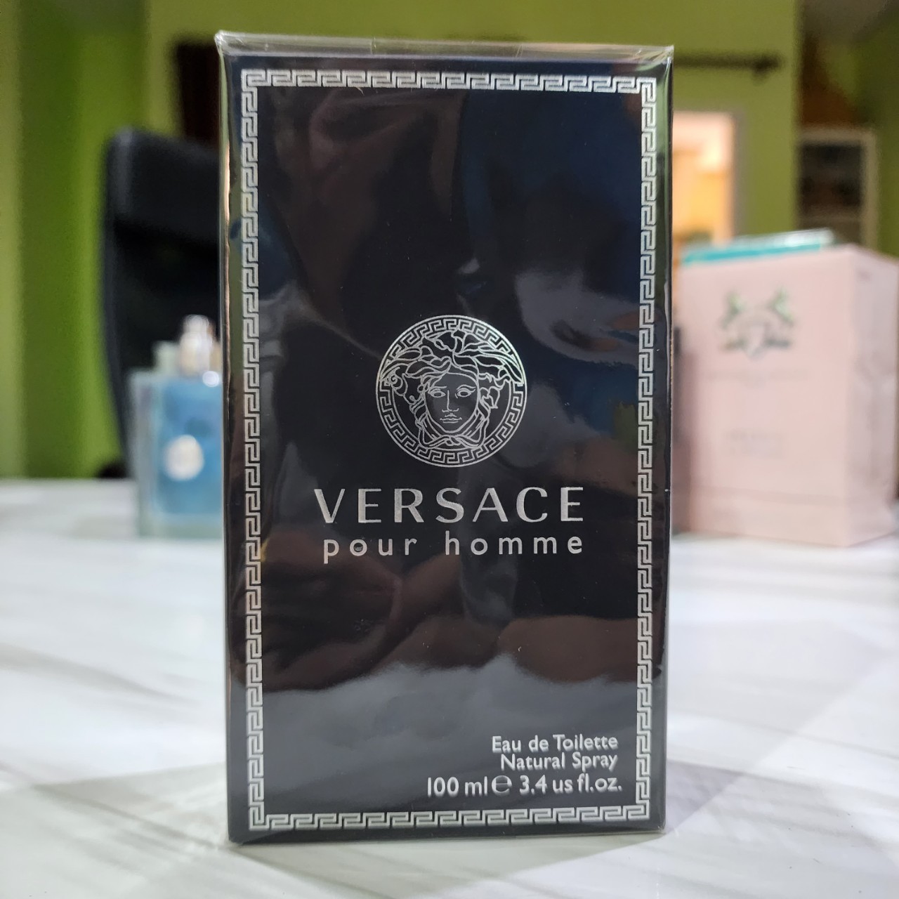น้ำหอมแท้ Versace Pour Homme EDT 100ml กล่องซีล