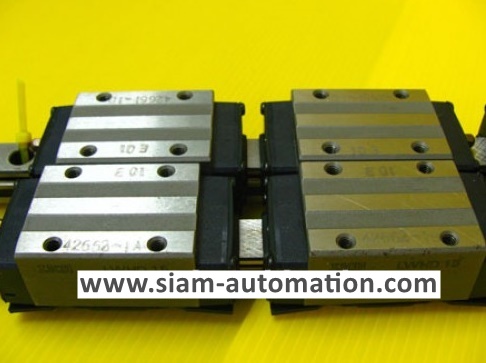 สไลด์ linear slide ยี่ห้อIKO รุ่น LWHD15 4บอล 4 รูน๊อต ยาว 80 cm (Used)