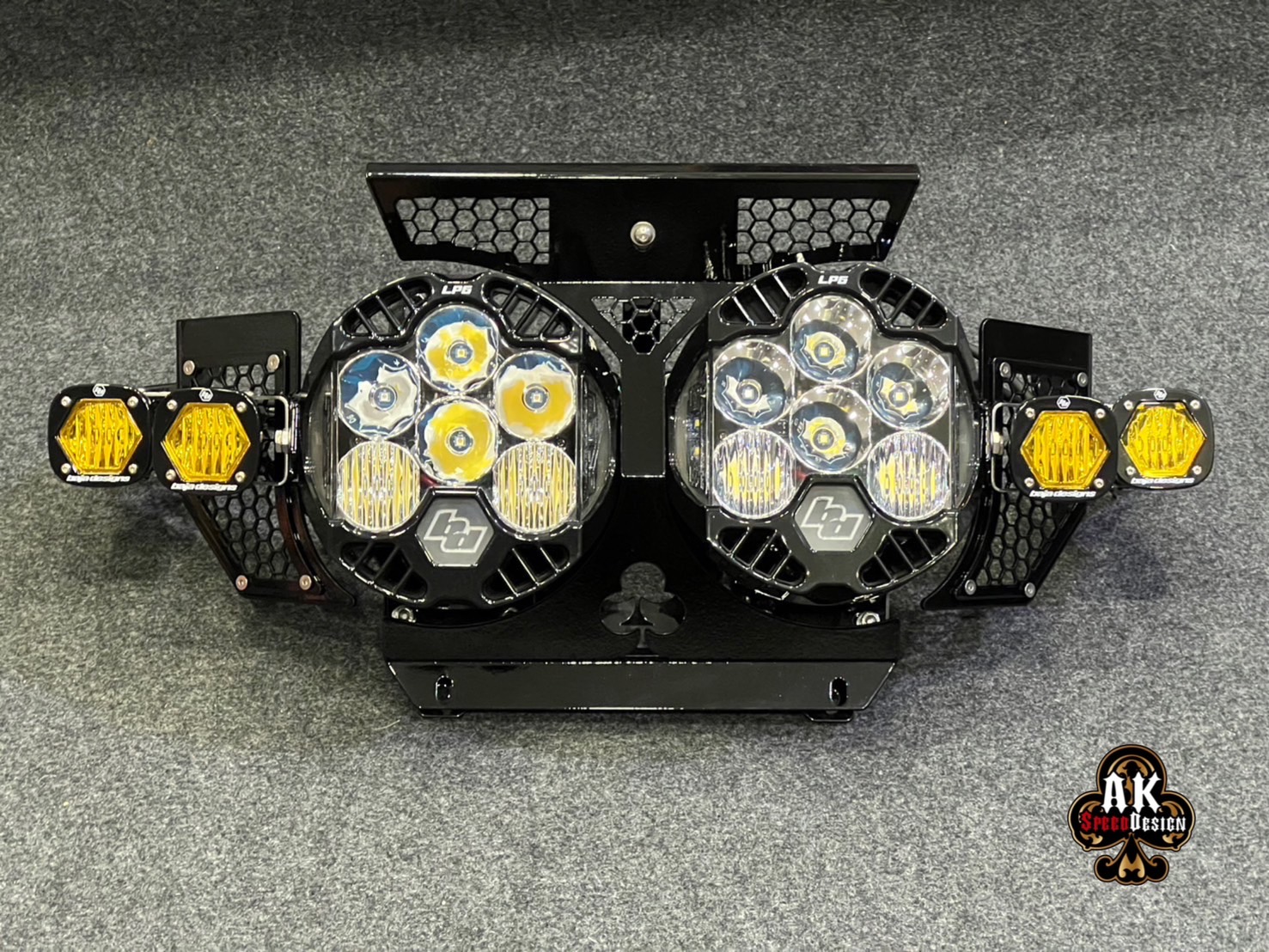 < set 2 > AK SPEED DESIGN 2023.5-2024 Road Glide Baja Designs LP6 Lighting Combo Kit