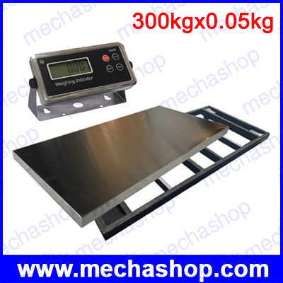 เครื่องชั่งสัตว์ เครื่องชั่งสัตว์เลี้ยง เครื่องชั่งน้ำหนักสัตว์ ขั่งน้ำหนักได้ 300kg ค่าละเอียด 0.05kg แท่นชั่งเหล็กขนาด 510x1100mm ยี่ห้อ VET SCALE