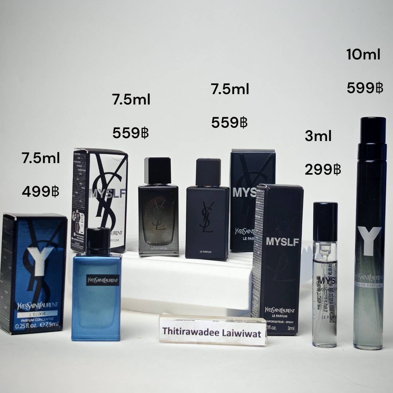 น้ำหอมจิ๋วมินิ YSL Black Opium EDP 7.5ml แบบแต้มมีกล่อง ( Mini Perfume น้ำหอมขนาดพกพา) น้ำหอมจิ๋วมินิ ขวดน่ารัก ตั้งโชว์ก็สวย พกพาก็สะดวก หัวแต้มตามจุดชีพจร