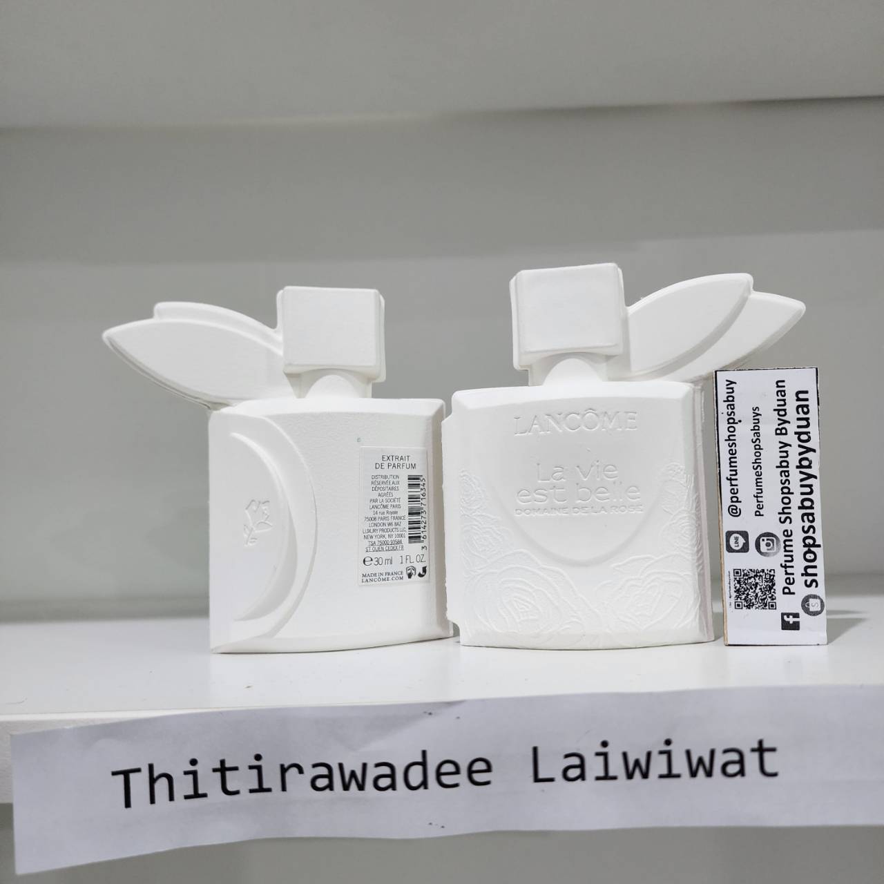 น้ำหอมแท้ Lancome La Vie Est Belle Domaine de la Rose Exitrait de Perfum 30ml กล่องจริง
