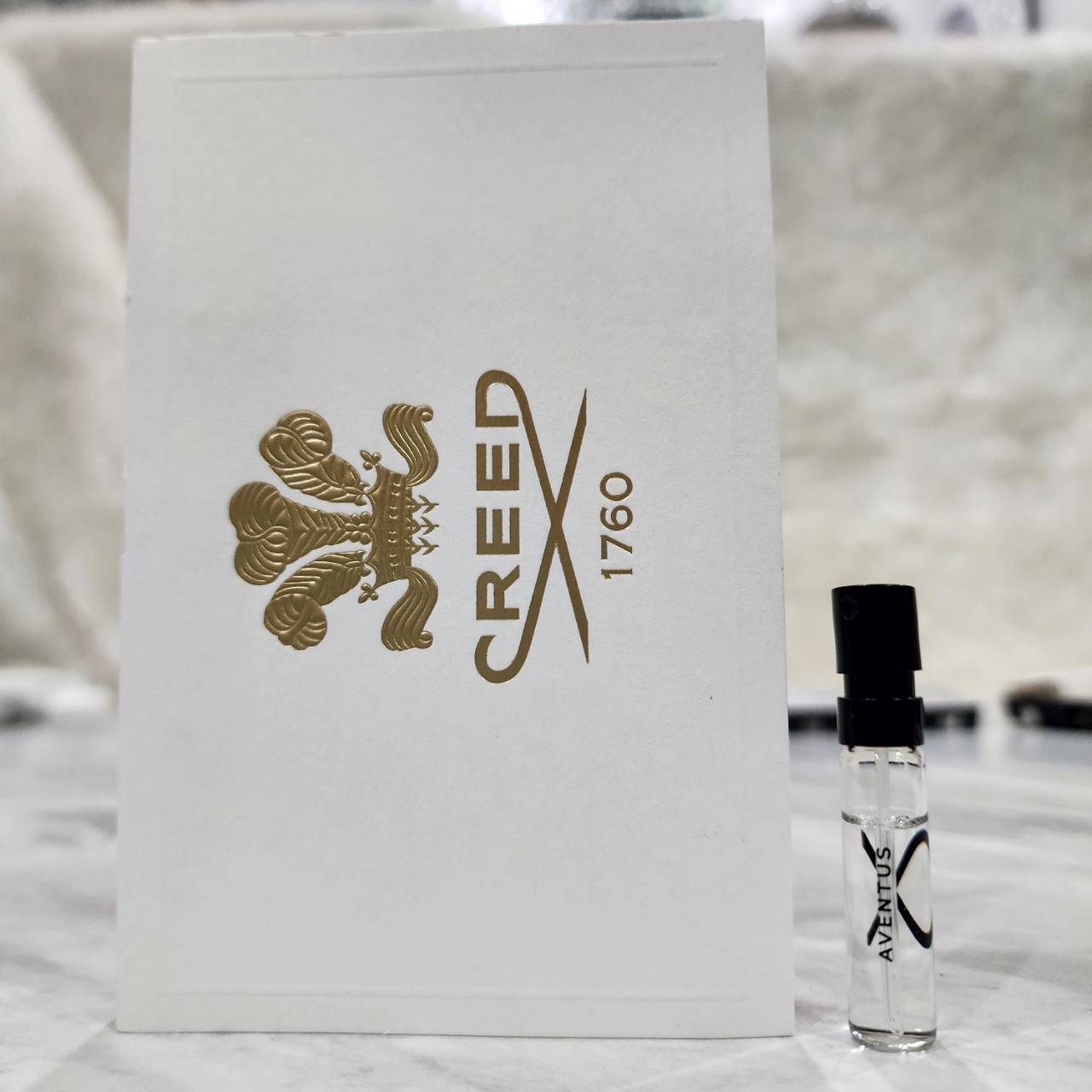 น้ำหอมไวออลหลอดทดลอง Creed Aventus 2ml Spray Sample Vial แบบหลอดทดลอง น้ำหอมไวออลแบบหลอด