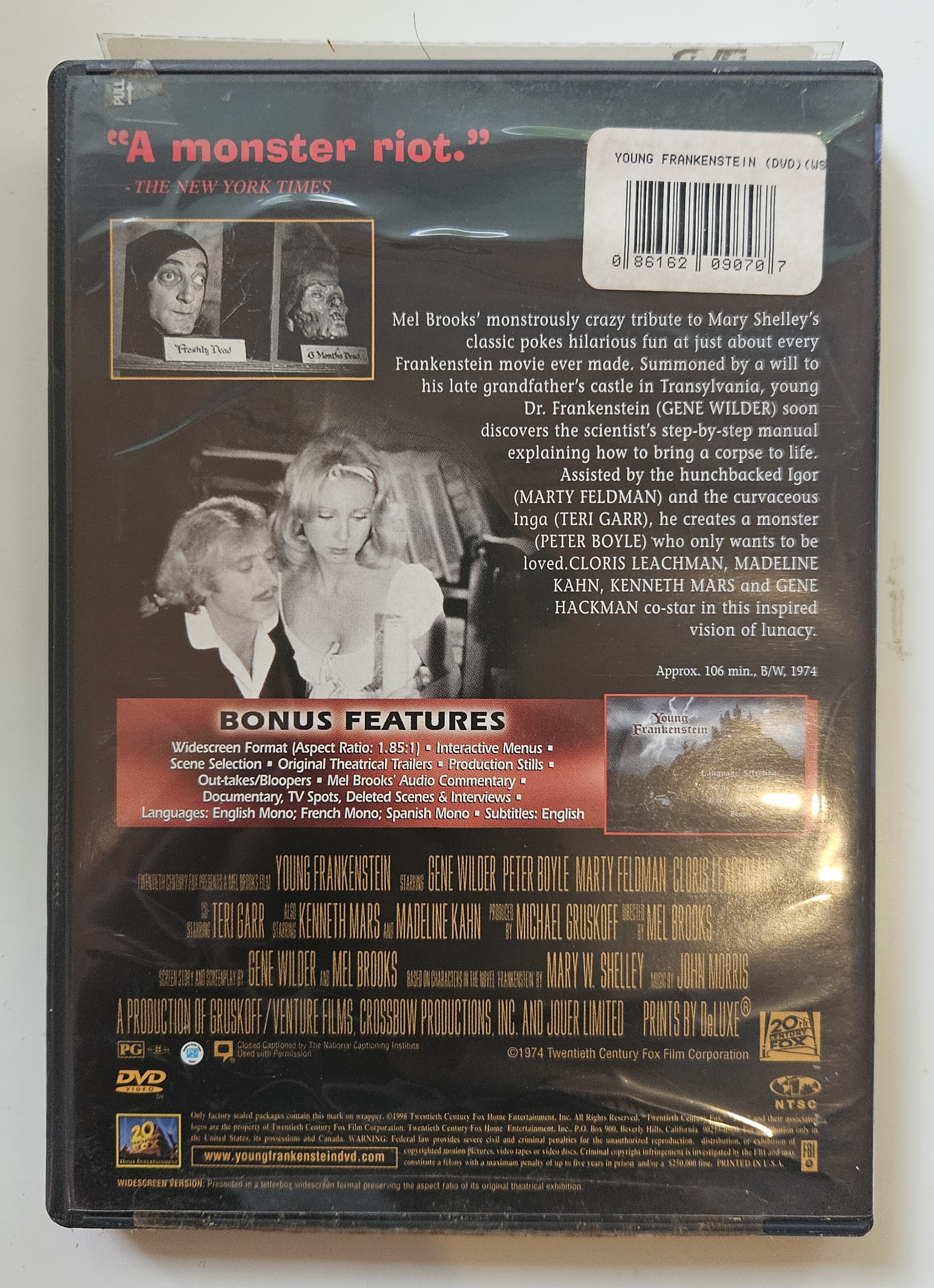 Young Frankenstein (1974) (DVD)