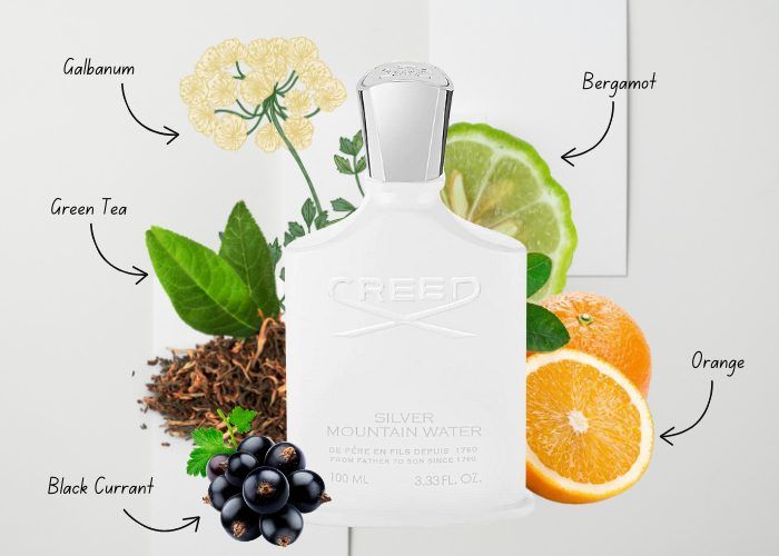 น้ำหอมแท้ Creed Silver Mountain Water 100ml กล่องขาย
