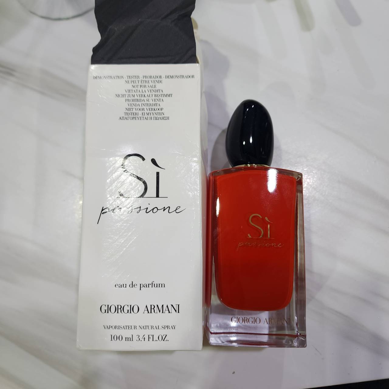 น้ำหอมแท้ GIORGIO Armani Si Passione EDP 100ml กล่องขาว