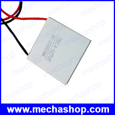 แผ่นทำความเย็น เทอร์โมอิเล็กทริค คูลเลอร์ TEC1-12705 TEC Thermoelectric Cooler Peltier 12V
