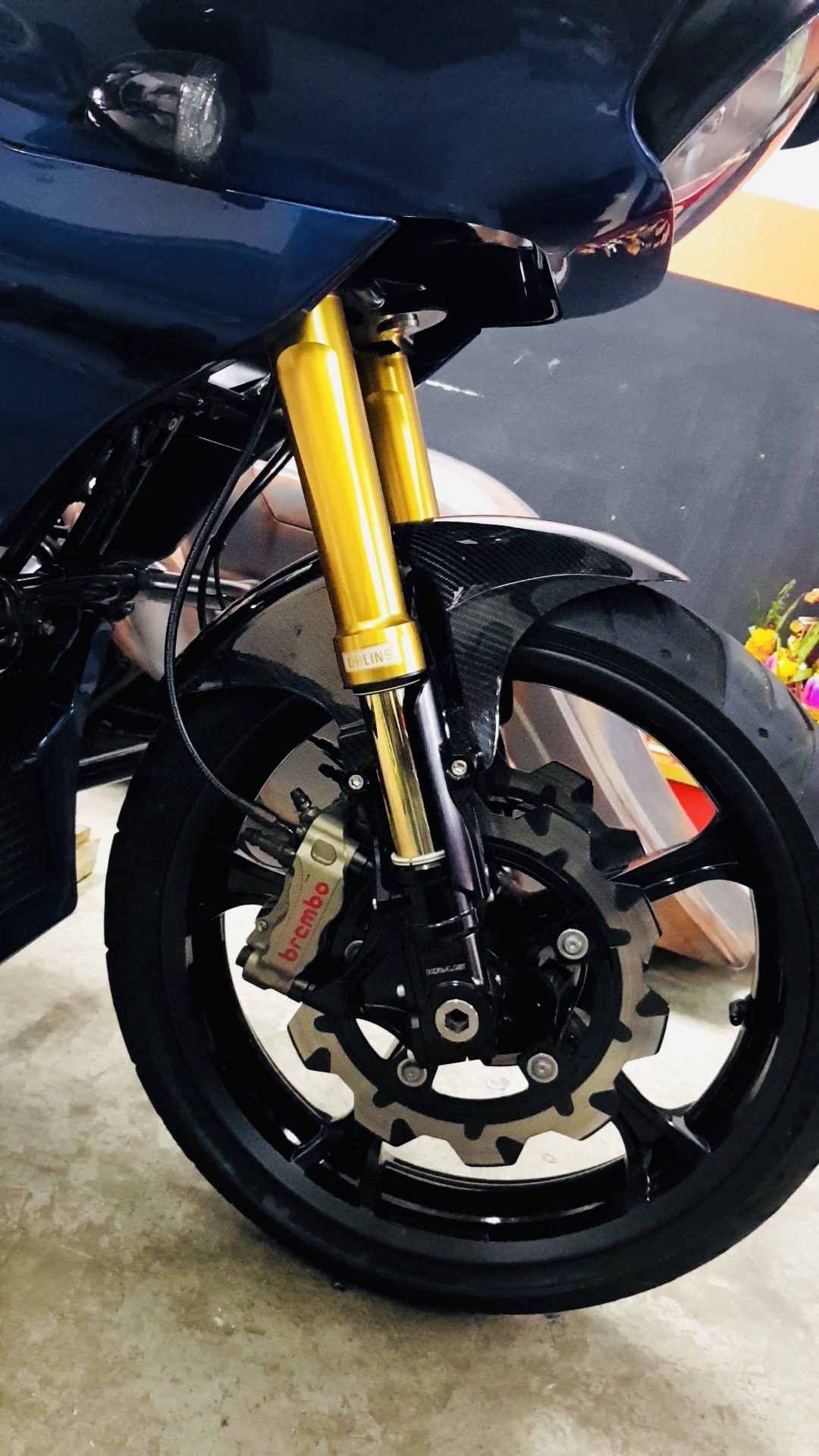 Bagger Sport Front Fender for 17˝ & 19˝ Tires