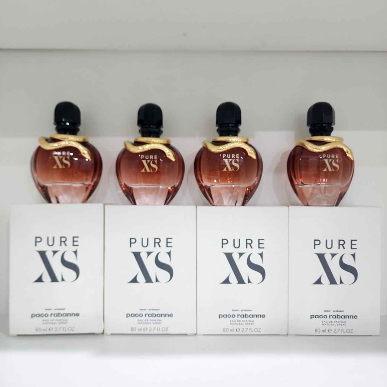 น้ำหอมแท้ PACO RABANNE Pure XS for Her EDP 80ml กล่องเทสเตอร์