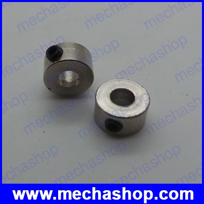(2 ชิ้น) แหวนล็อกเพลา แหวนล็อกบูช 9 x 4mm หนา 5mm Metal Bushing axle sleeve หนัก 1.8 g Stainless steel shaft sleeve