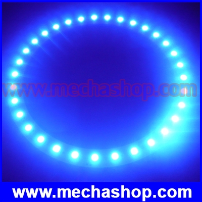 ไฟวงแหวน Car Angel Eye LED Light Ring Headlight 60mm สำหรับตกแต่งรถยนต์