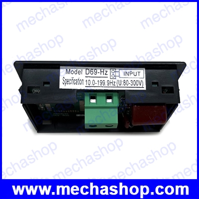 มิเตอร์วัดความถี่ เครื่องวัดความถี่ มิเตอร์แสดงความถี่ Digital LCD Frequency Counter Meter Herz Tester Cymometer 45.0Hz-65.0Hz Blue backlight