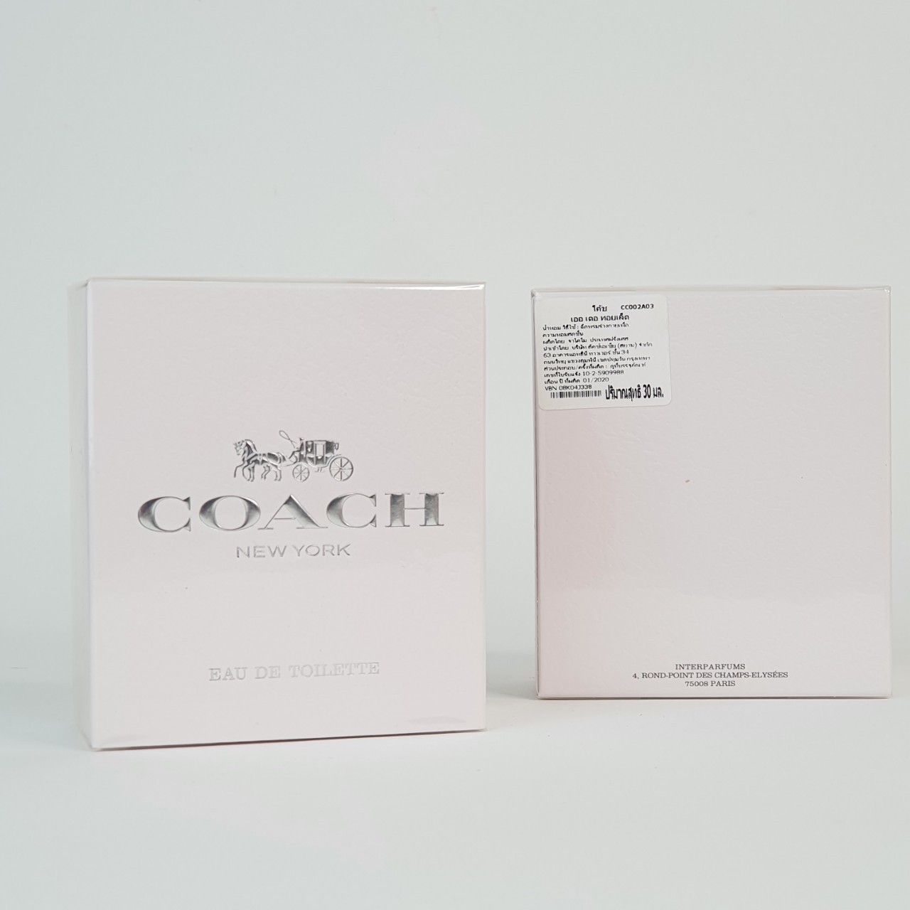 น้ำหอมแท้ Coach edt Coach New York Eau De Toilette 30ml กล่องซีลป้ายไทย
