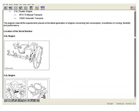 รวมคู่มือซ่อม และ WIRING DIAGRAM รวมหลายรุ่นของรถยนต์ FORD ตั้งแต่ปี 1994-2002 (EN)