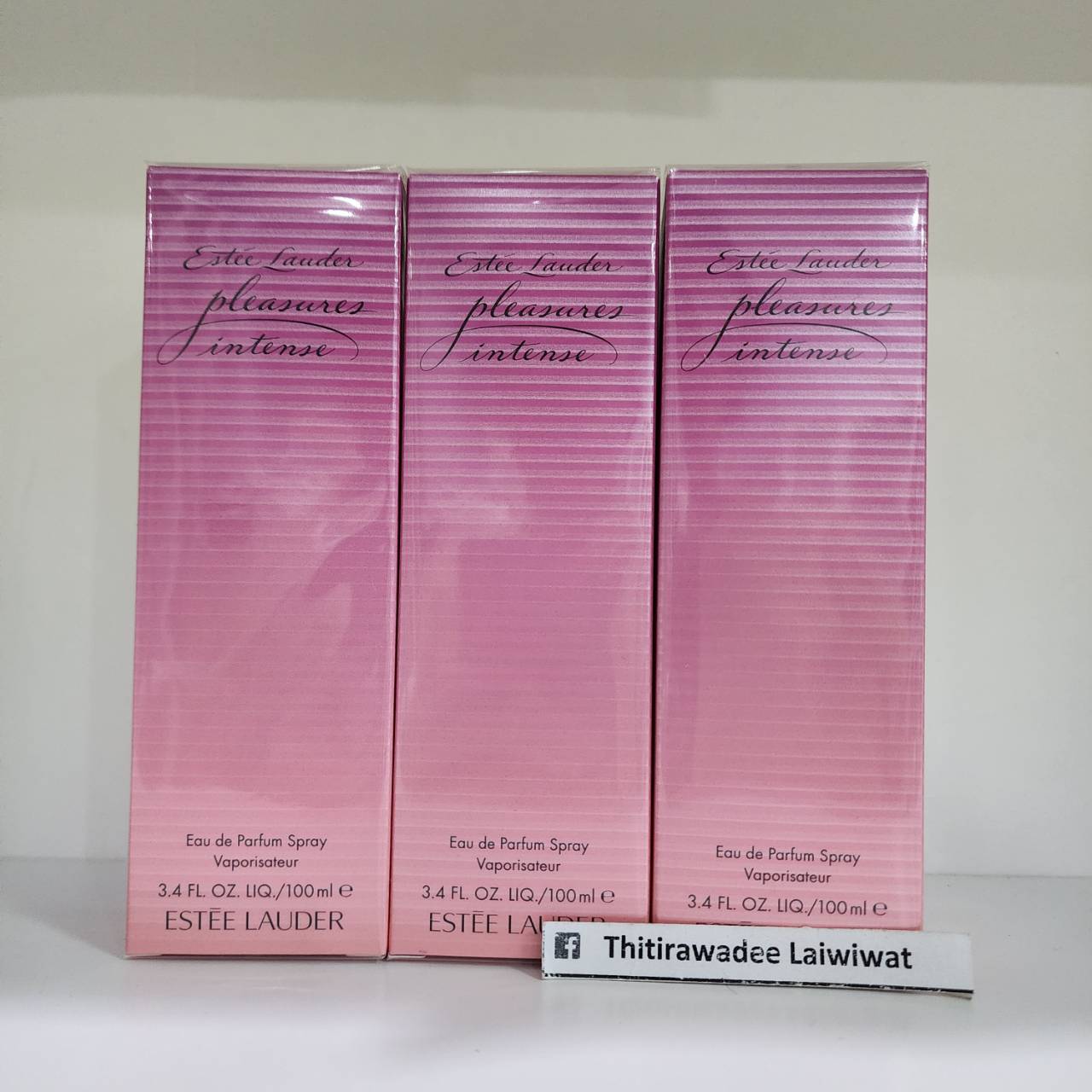 น้ำหอม Estee Lauder Pleasures Intense for Women EDP 100ml. กล่องซีล